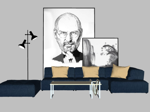 Sofas 31 pieces Modelo 3D