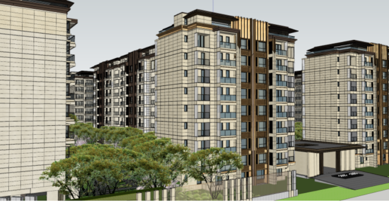 SU model for 30 acre new residential landscape Modelo 3D .c4d .max .obj .3ds .fbx .stl .blend