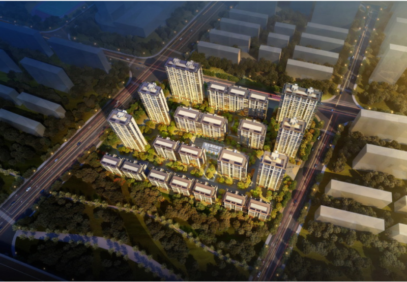 Demonstration Zone of a Century City Project Modelo 3D .c4d .max .obj .3ds .fbx .stl .blend 
