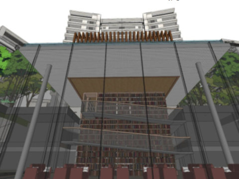 Bid winning scheme for modern residential SU type design Model 3D