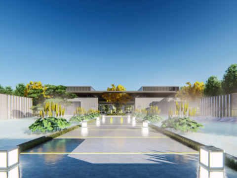 Modern high-endfashionable light luxury demonstration zone SU model 3D Model