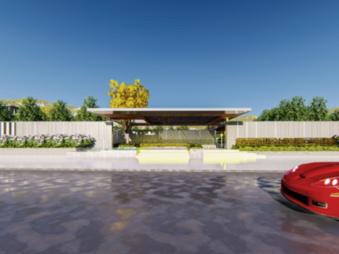 Modern high-endfashionable light luxury demonstration zone SU model 3D Model
