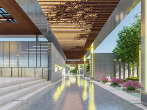 Modern high-endfashionable light luxury demonstration zone SU model 3D Model