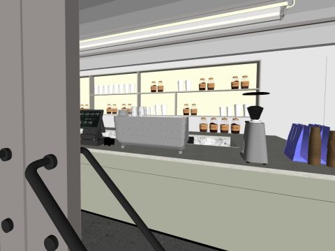 와비사비 밀크티 카페 SU 모델 소재 질감 3D 모델