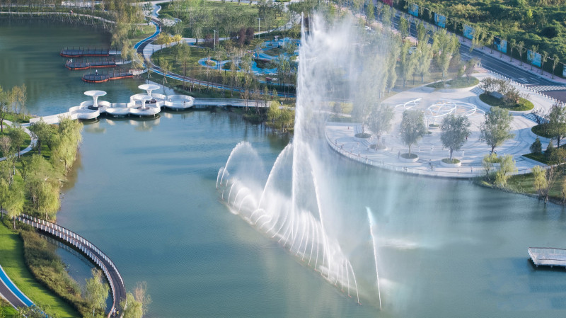 Sketchup model of urban small amusement park landscape design Modello 3D .c4d .max .obj .3ds .fbx .stl .blend 