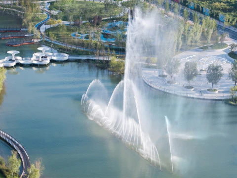 Sketchup model of urban small amusement park landscape design 3D Model