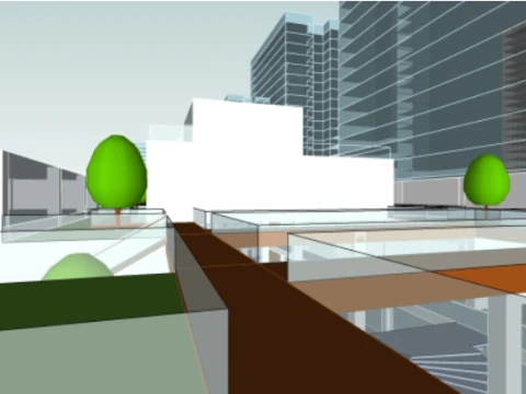 SU Model of Large-scale Science Park 3D Model