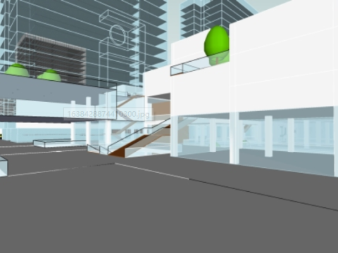 SU Model of Large-scale Science Park 3D Model