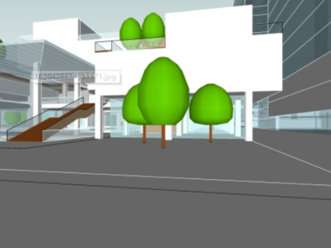 SU Model of Large-scale Science Park 3D Model