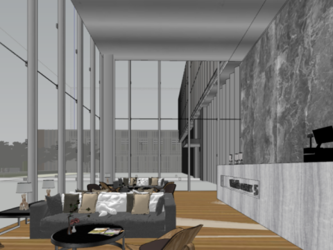 A Park Avenue Demonstration Area SU Model 3D