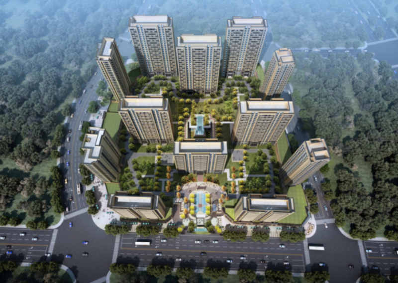 Neoclassical style high-rise residential buildings 3D 模型 .c4d .max .obj .3ds .fbx .stl .blend