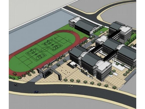 Sketchup model of primary school building 3D Model