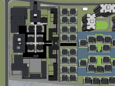 SU model of top hotel architecture 3D Model