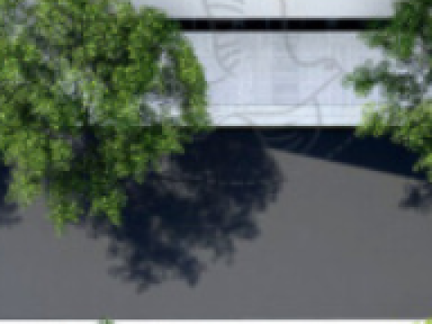 Belt Municipal Green Park Landscape Model su 3D Model