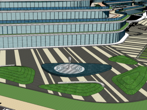 Tender Proposal for the First Modern High rise Hospital 3D Model
