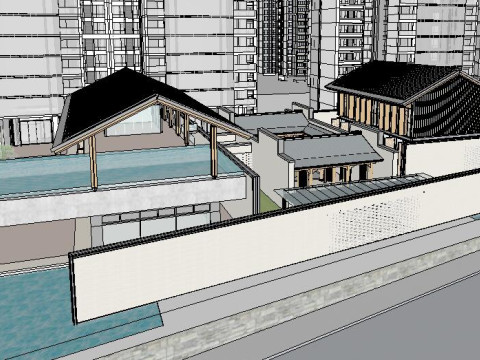 Central Park Bidding Proposal CommercialDemonstration Zone Modèle 3D