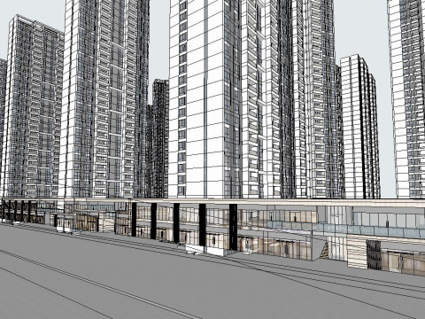Central Park Bidding Proposal CommercialDemonstration Zone Modèle 3D