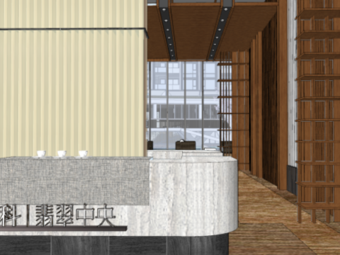 Modern high-rise 3D मॉडल