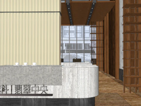 Modern high-rise 3D Model