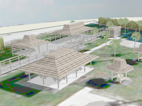 Park SketchUp Model Download 3D Modell
