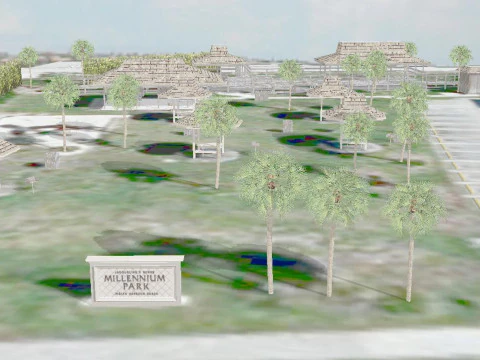 Park SketchUp Model Download 3D Model