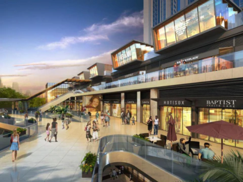 SU model for high-rise residential buildings and community supporting buildings 3D Model