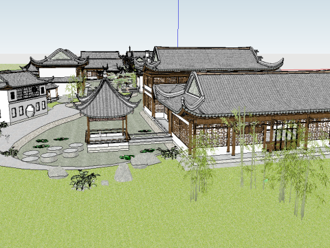 Island Club SU Modello 3D