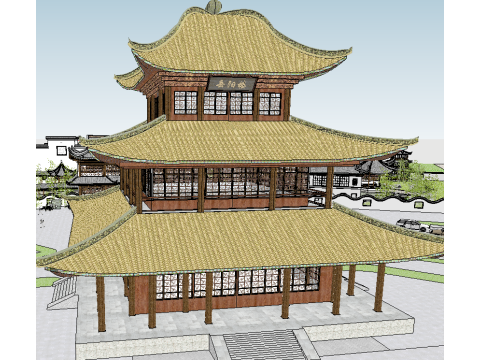 Island Club SU Modello 3D