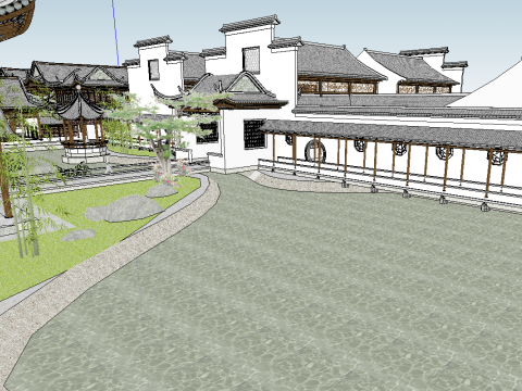 Island Club SU Modello 3D