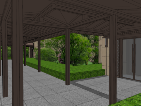 SU Model of Agile Jinxiu Dajia Demonstration Area Model 3D
