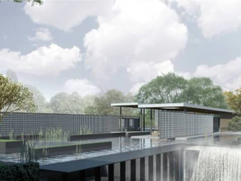 SU model of nine-year school architecture 3D Model