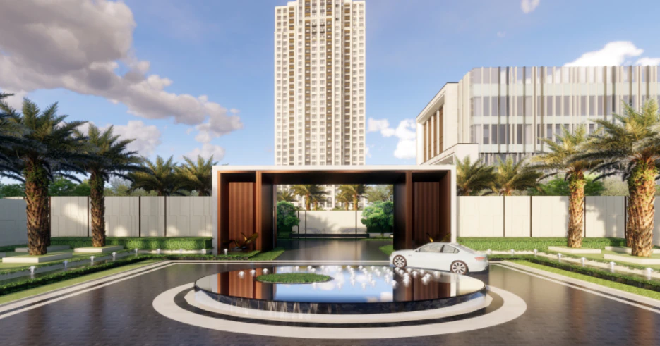 Neoclassical high-risevilla scheme 3D Model .c4d .max .obj .3ds .fbx .stl .blend 