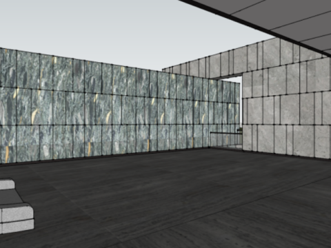 Art Museum in SU Mode 3Dモデル