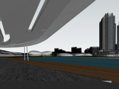 Blue Tribes-SU Model for Coastal Cultural Residence Purpose Modelo 3D