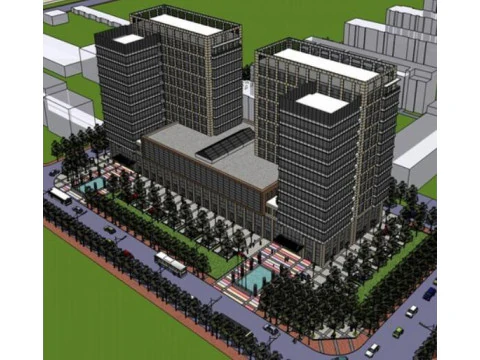 Modello SketchUp di un edificio Modello 3D