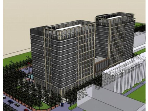 SketchUp model of a building 3D Model