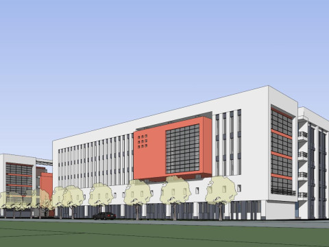 SU Model for Design of a Science and Technology Innovation Land Project 3D Model