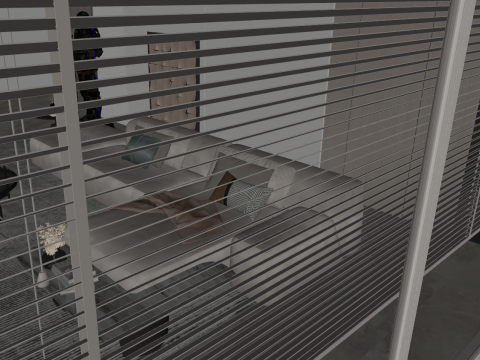 Modern Living Room Model 3D