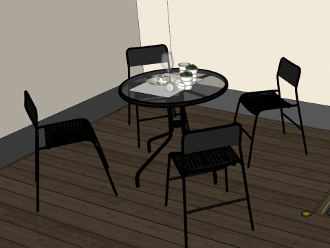 Modern Scenery Wall 3Dモデル