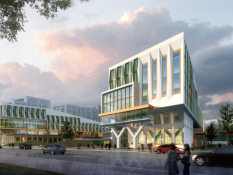 Modern Science and Technology Park Architectural Landscape Su Model 3D 模型