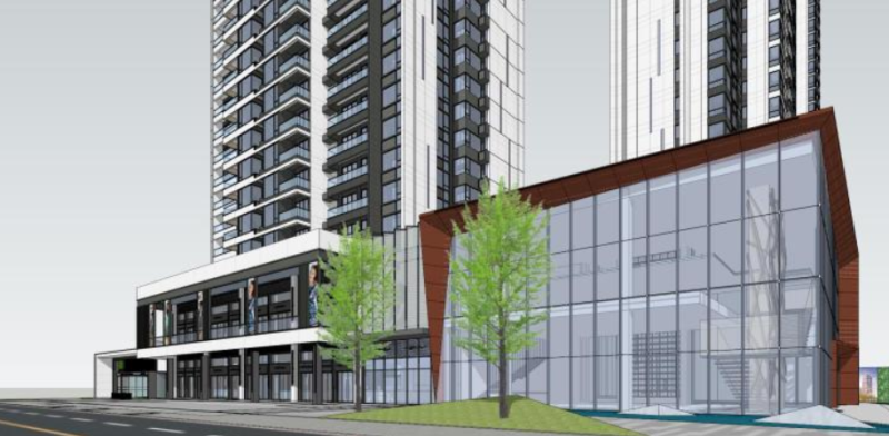 SU mode modern light luxury high-rise residential buildings Model 3D .c4d .max .obj .3ds .fbx .stl .blend