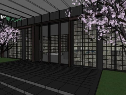 Super Headquarters Base City Exhibition Hall Model 3D Model