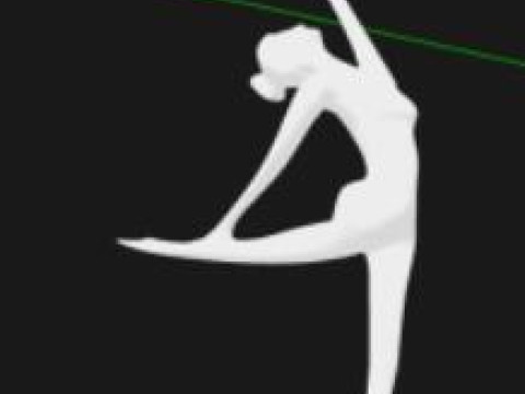 Modern fashion waterscape character landscape su model waterscape character sculpture 3D Model