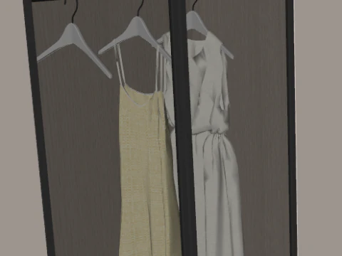 Modern Bedroom 3D Model