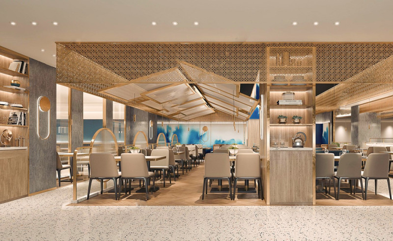 Interior Design Restaurant Space Planning SU Exquisite Model Material Texture 3D 모델 .c4d .max .obj .3ds .fbx .stl .blend 