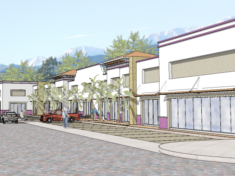 Fashion store architecture SketchUp model 3D 모델