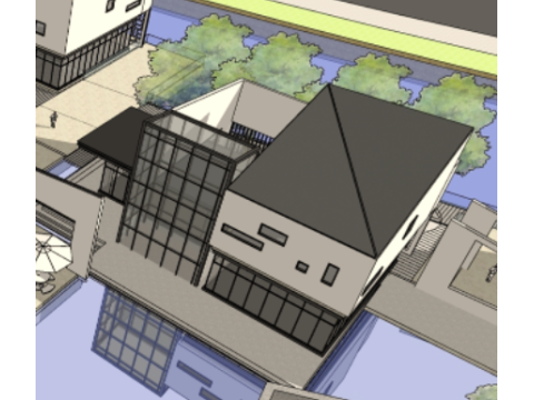 Commercial Street Waterfront Su Architectural Model 3Dモデル