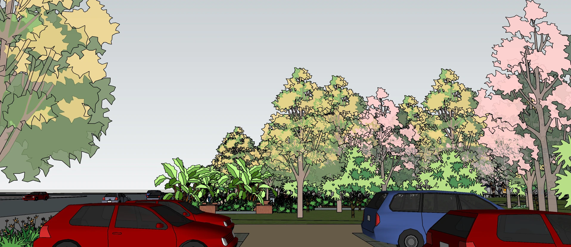 Featured Garden Landscape Japanese Landscape Sketching 3D Model .c4d .max .obj .3ds .fbx .stl .blend