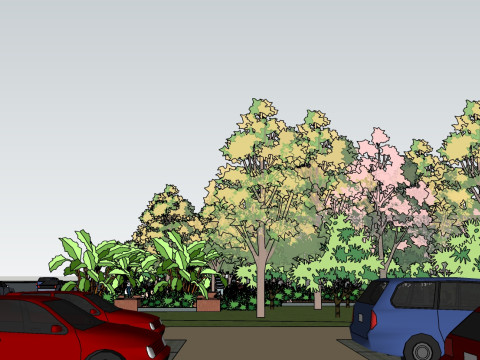 Featured Garden Landscape Japanese Landscape Sketching 3D Modell