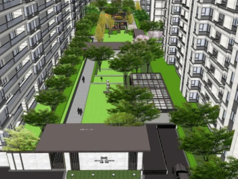 Fashion ArtLuxury Residential Area Su Model 3D Model